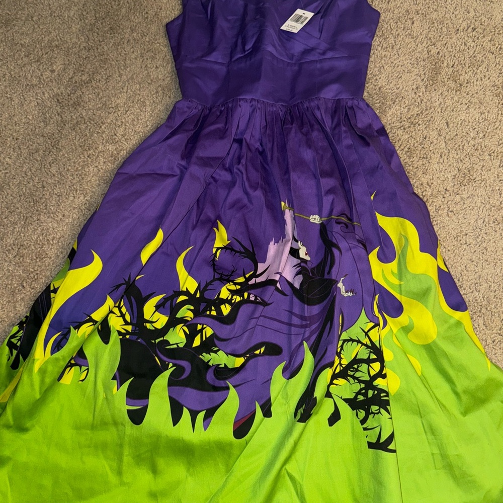 Disney Dress Shop Dress NWT Maleficent purple sleeping beauty XSmall